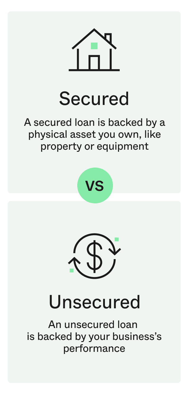 Secured vs unsecured loans